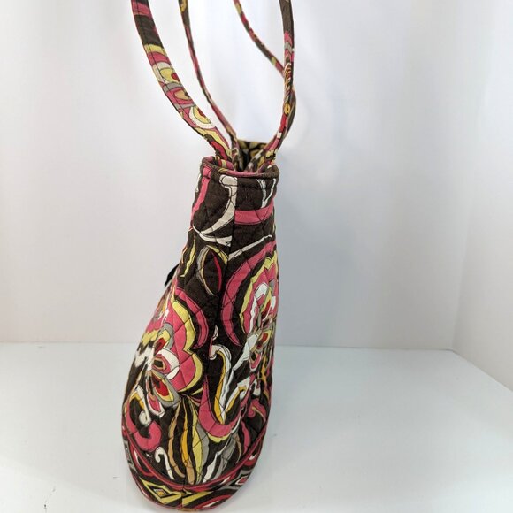 Vera Bradley Puccini Shoulder Bag Exterior and Interior Pockets Snap Close - Picture 4 of 8